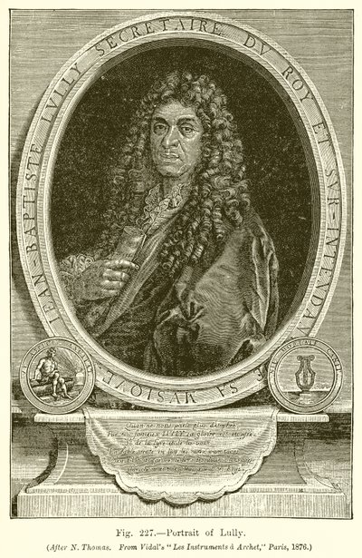 Portrait de Lully - English School