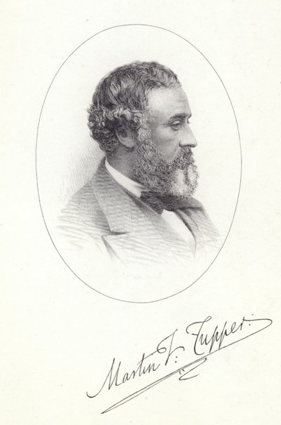 Portrait de Martin Farquhar Tupper - English School
