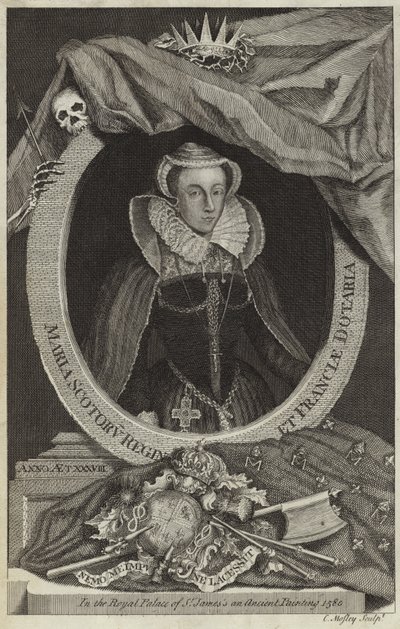 Portrait de Marie, Reine des Écossais - English School