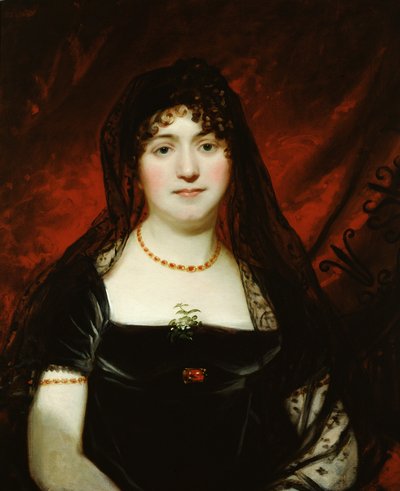 Portrait de Mary Sarah Oliver - English School