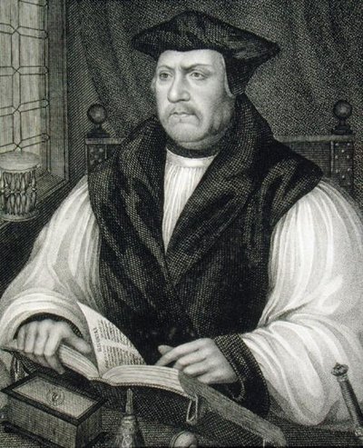 Portrait de Matthew Parker (1504-75), de 