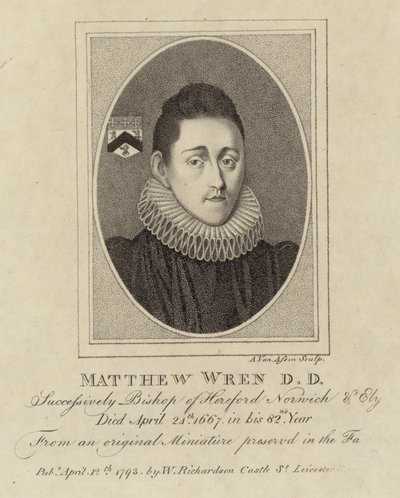 Portrait de Matthew Wren - English School