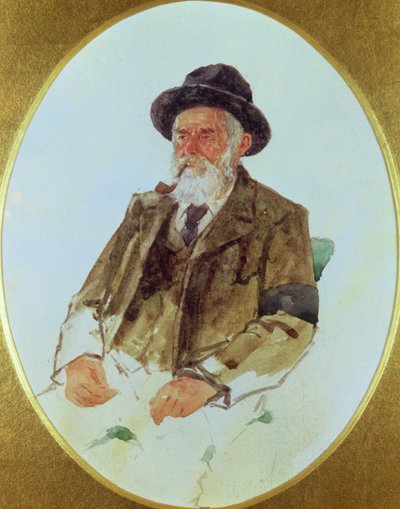 Portrait de Melchior Anderegg - English School