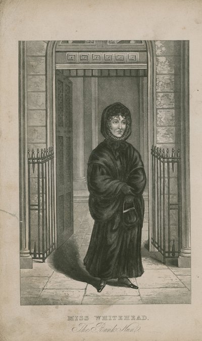 Portrait de Mlle Whitehead - English School