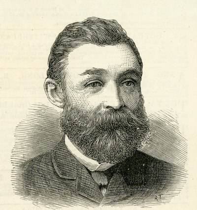 Portrait de M. R. Urwin, secrétaire des commissaires d
