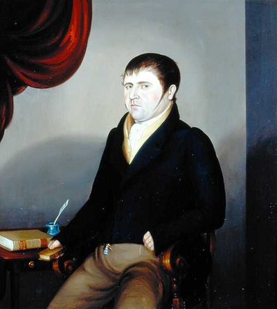 Portrait de M. Eli Whitely - English School