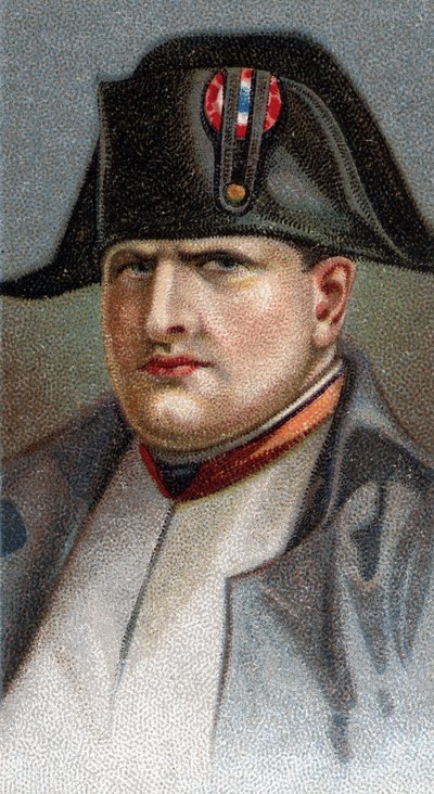 Portrait de Napoléon Bonaparte - De la série « Leaders of Men » - Chromolithographie - École anglaise, 20e siècle - English School