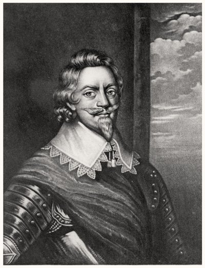 Portrait de Patrick Ruthven, comte de Brentford (c.1573-1651) gravé par Richard Earlom (1743-1822) et Charles Turner (c.1773-1857) de Illustrious Characters in British History - English School