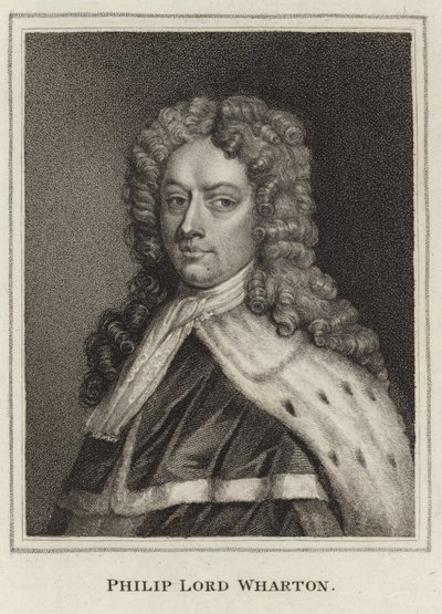 Portrait de Philip Wharton - English School