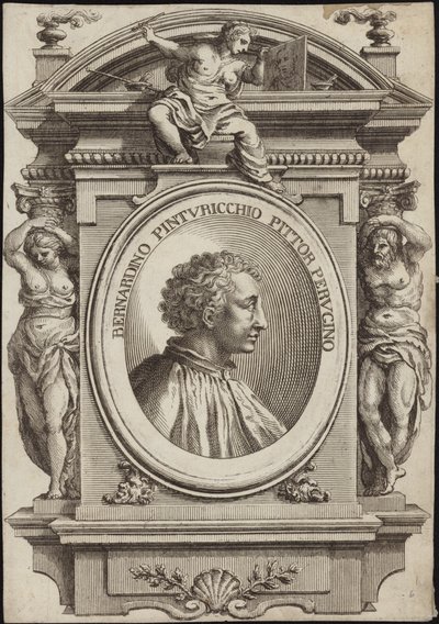 Portrait de Pintoricchio - English School
