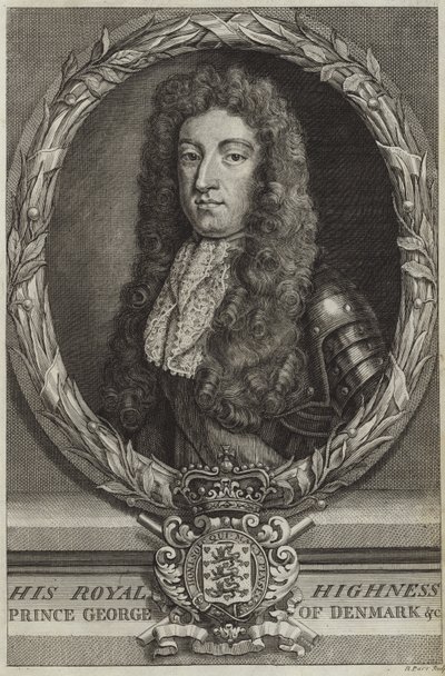 Portrait de Prince George de Danemark - English School