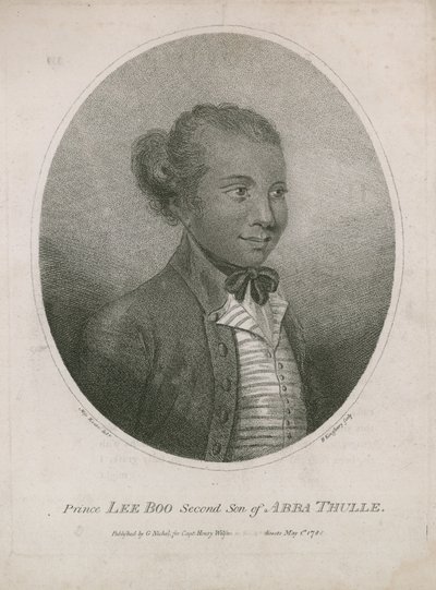 Portrait du prince Lee Boo de Palau - English School