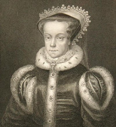 Portrait de la reine Marie Ire - English School