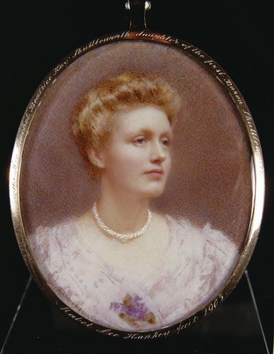 Portrait de Rachel Beatrice Kay-Shuttleworth - English School