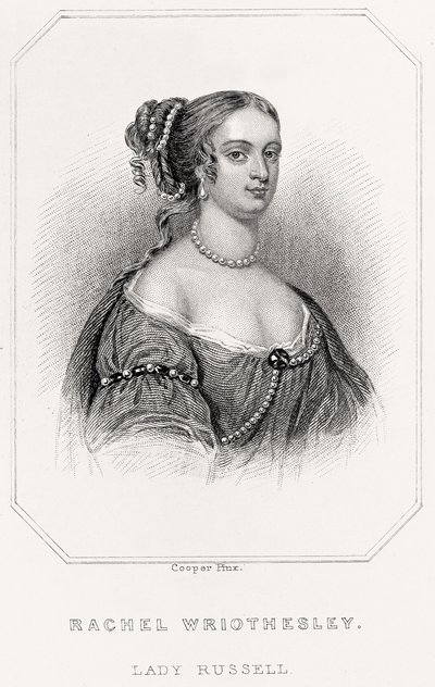 Portrait de Rachel Wriothesley, Lady Russell, 1835 - English School