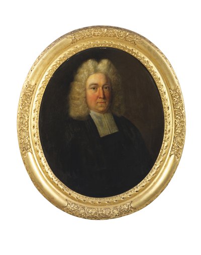 Portrait du révérend Joseph Cookson, début du 18e siècle - English School
