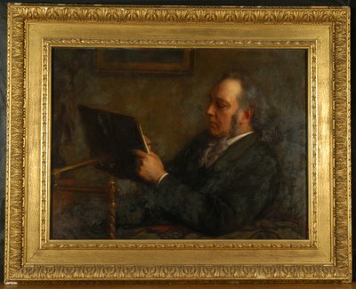 Portrait du révérend Stopford Brooke, c.1890s - English School