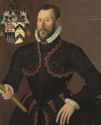 Portrait de Richard Goodricke, âgé de 50 ans, 1574 - English School