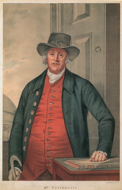 Portrait de Richard Tattersall - English School