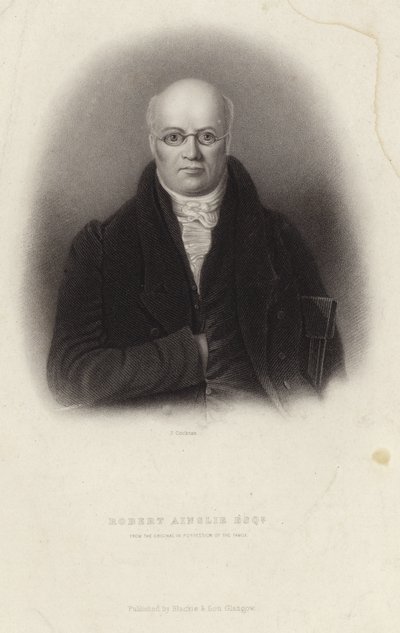 Portrait de Robert Ainslie - English School