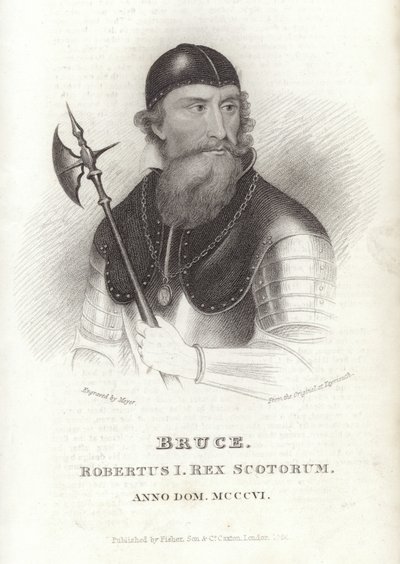 Portrait de Robert the Bruce - English School