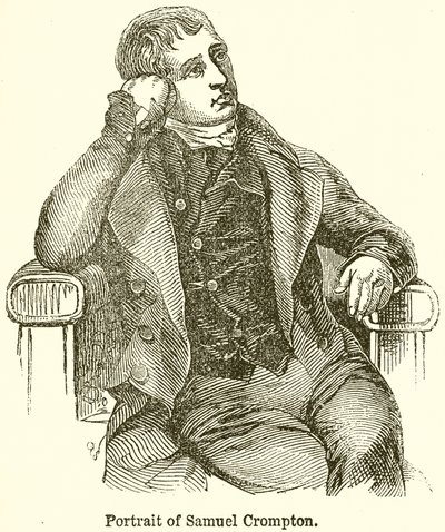 Portrait de Samuel Crompton - English School