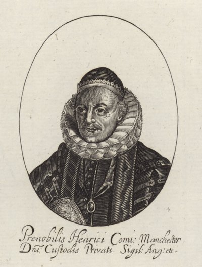 Portrait de Sir Henry Montagu - English School