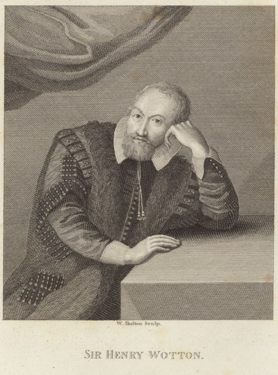 Portrait de Sir Henry Wotton - English School