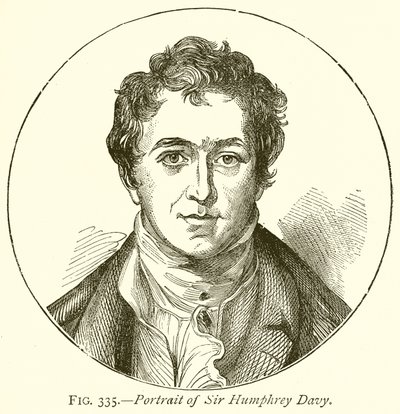 Portrait de Sir Humphrey Davy - English School