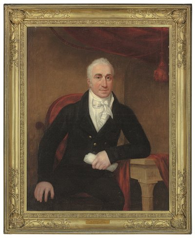 Portrait de Sir Manasseh Lopes - English School