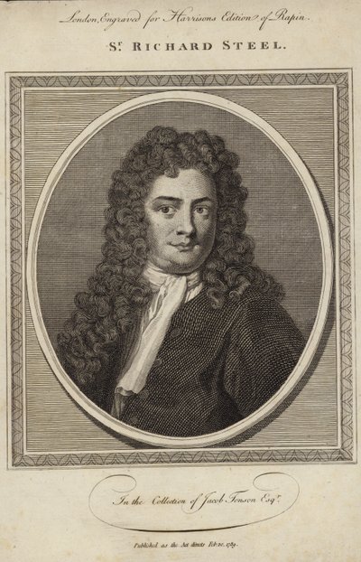 Portrait de Sir Richard Steele - English School