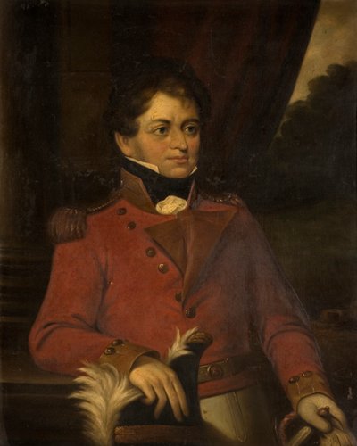 Portrait de Sir Robert Shafto Hawks - English School
