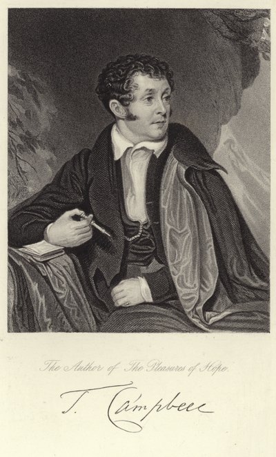 Portrait de Thomas Campbell - English School
