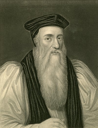 Portrait de Thomas Cranmer - English School