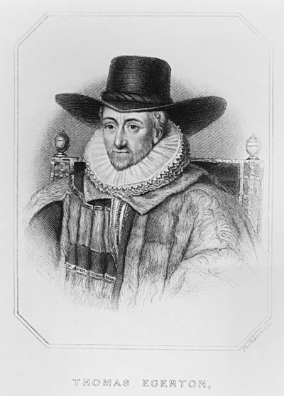 Portrait de Thomas Egerton (c.1540-1617) de 