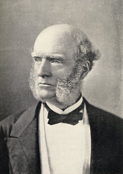 Portrait de Thomas Hughes (1822-96) - English School