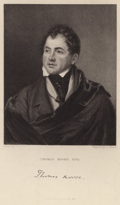 Portrait de Thomas Moore - English School