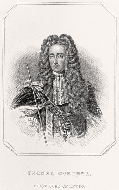 Portrait de Thomas Osborne, 1er duc de Leeds - English School