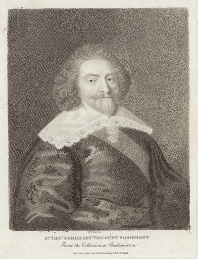 Portrait de Thomas Somerset - English School