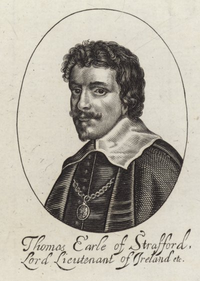 Portrait de Thomas Wentworth - English School