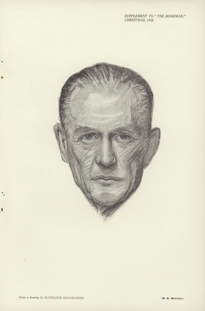 Portrait de W B Maxwell - English School