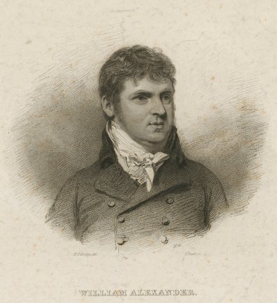 Portrait de William Alexander - English School
