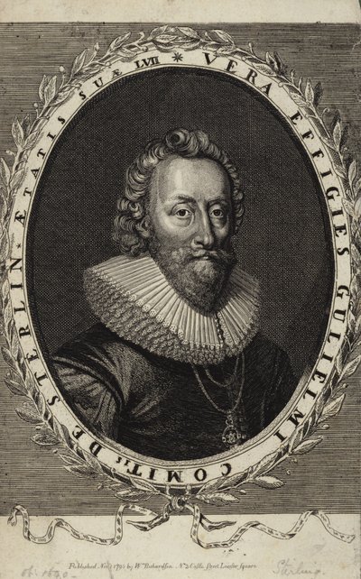 Portrait de William Alexander, comte de Stirling - English School