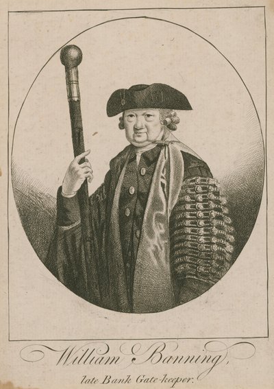 Portrait de William Banning - English School