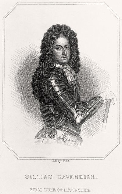 Portrait de William Cavendish, 1er duc de Devonshire - English School