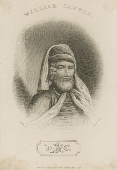 Portrait de William Caxton - English School