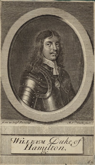 Portrait de William Hamilton, duc de Hamilton - English School