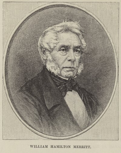 Portrait de William Hamilton Merritt - English School