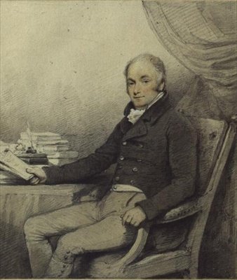 Portrait de William Ralph Cartwright (1771-1847), MP, de Aynhoe Park, Northamptonshire - English School