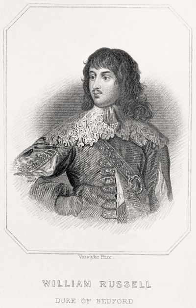 Portrait de William Russell, duc de Bedford - English School